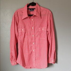 Levi’s Vintage Movin On Classic Red Checkered Gingham Men's Shirt XL